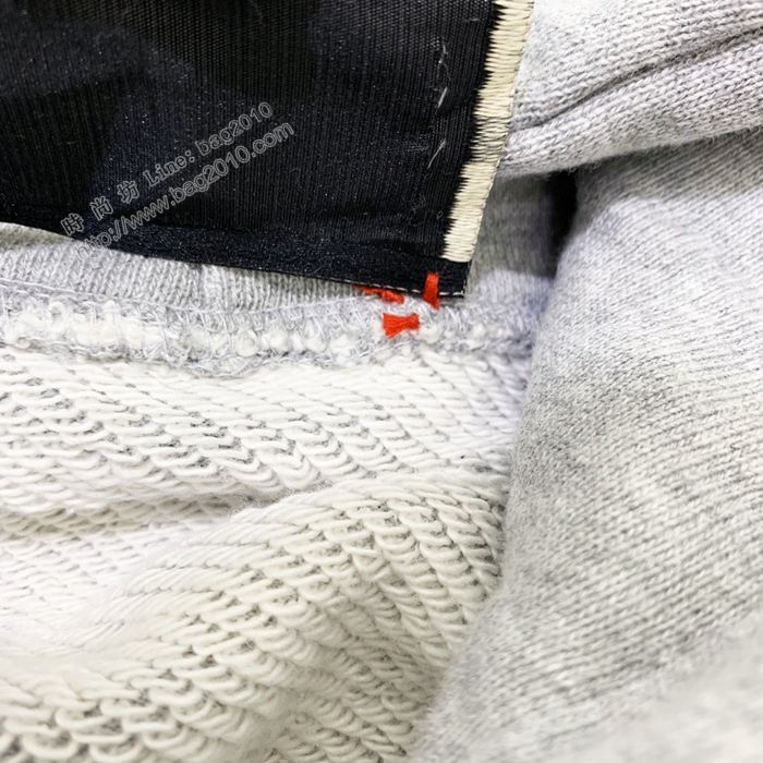 Gucci男裝 古奇側面字母Logo印花長袖連帽衛衣 男女同款  ydi3058